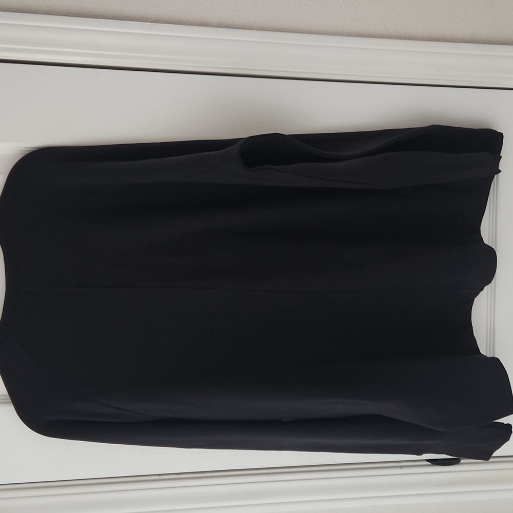 Athleta Black Coastal Luxe Recover Sweatshirt, Size Large - Picture 5 of 5